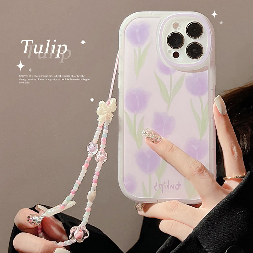 Tulip Flowers Phone Case Wrist - Plants X 评论和价格