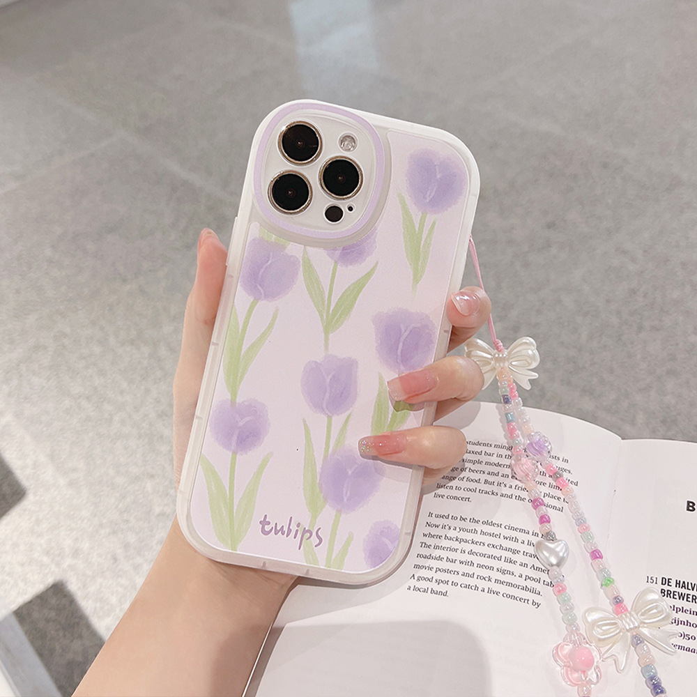 Tulip Flowers Phone Case Wrist - Plants X 评论和价格