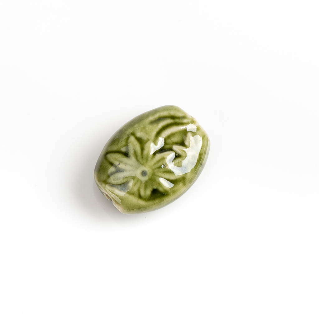 37# Big Flower Beramic Beads P - Snake Plant Ceramic 评论和价格