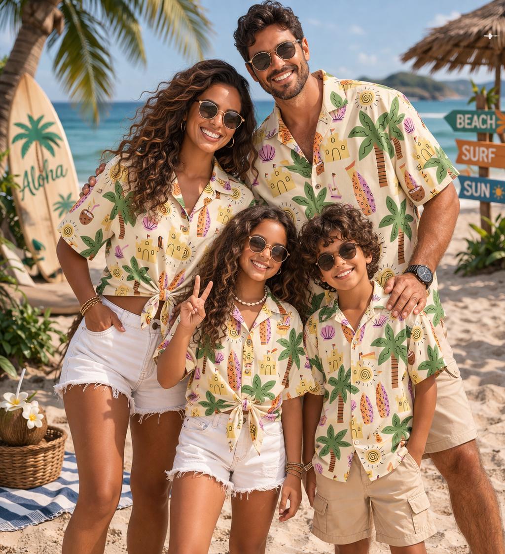 Hawaiian Children's Shirt Plan - Plant Parent Free 评论和价格