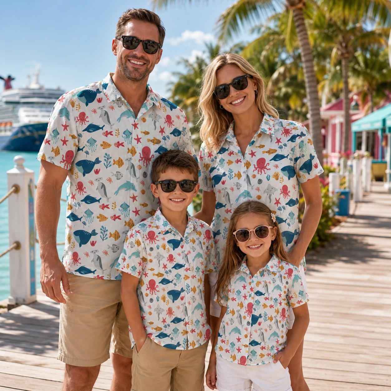 Hawaiian Children's Shirt Plan - Plant Parent Free 评论和价格