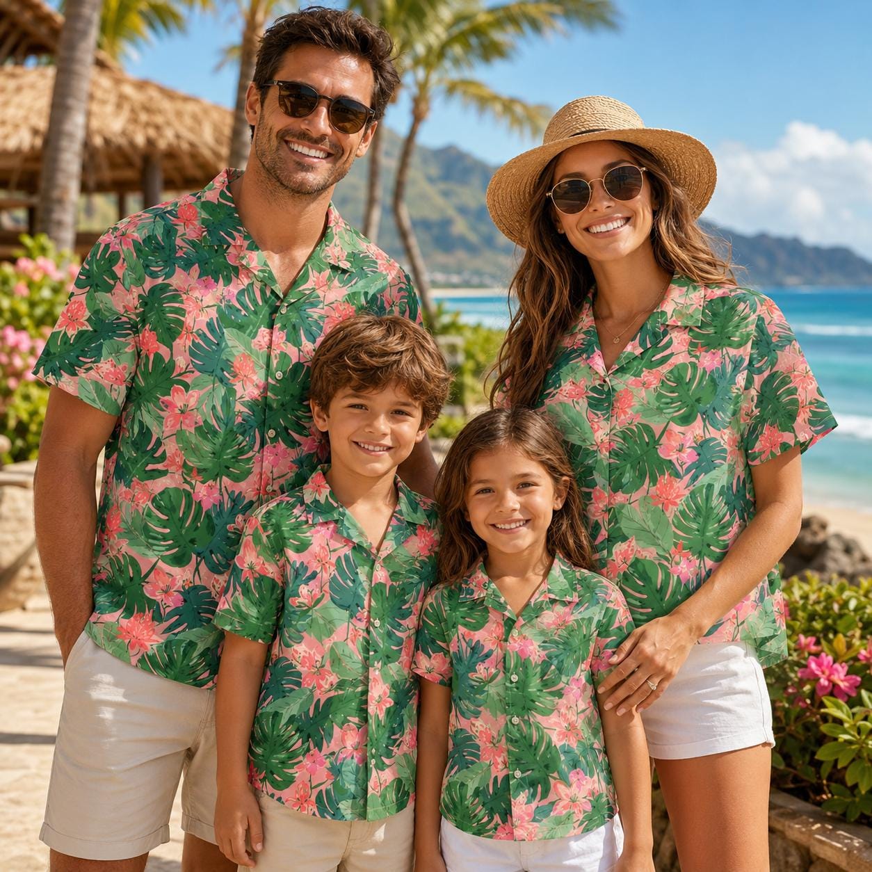 Hawaiian Children's Shirt Plan - Plant Parent Free 评论和价格