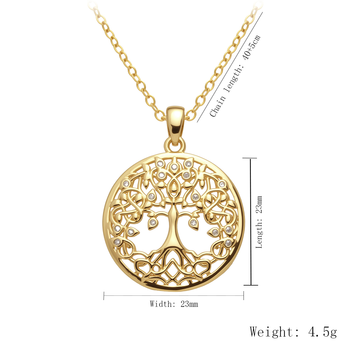 Fashion Tree of Life Necklace  - Plant Parent Free 评论和价格